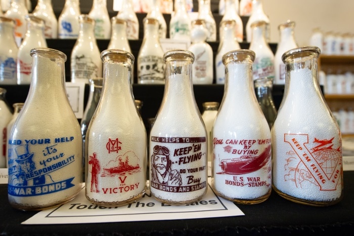 Fighting to Honor War Veterans Through Milk Bottles