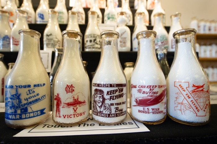 Fighting to Honor War Veterans Through Milk Bottles