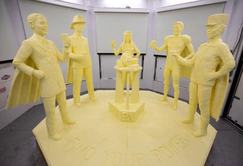 butter sculpture