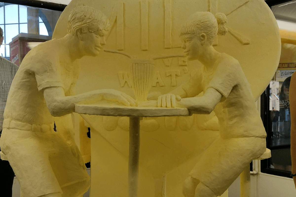 51st Annual NY State Fair Butter Sculpture Unveiled
