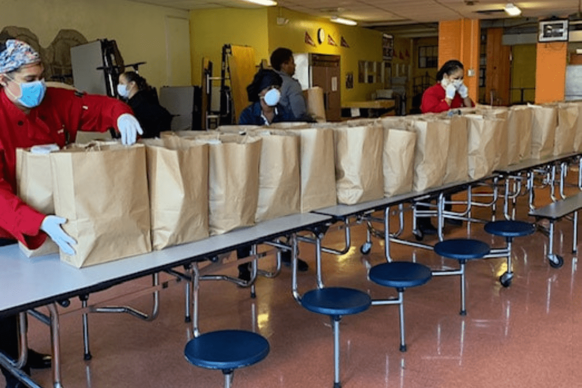 Camden School District Nutrition Team Working Non-Stop to Keep Students and Families Fed with Dairy and Nutritious Meals