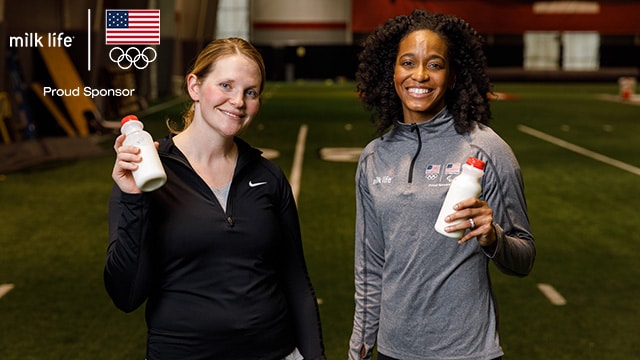 U.S. Olympic Gold Medalist on ‘Team Milk,’ Joins Forces with a New York Dairy Farmer