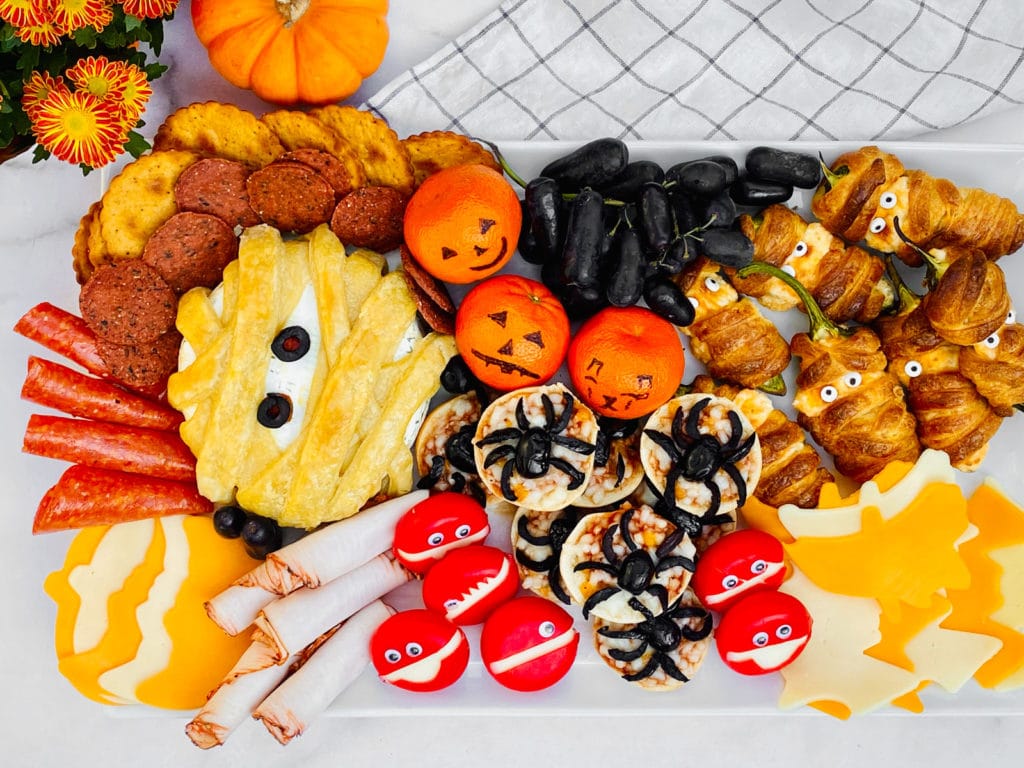 Halloween treat display