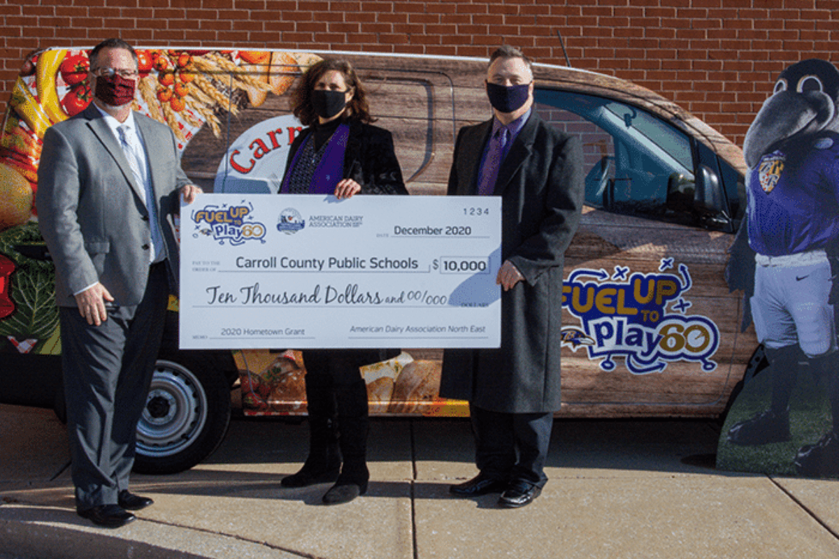 NFL Hometown Grant Funds Delivery Van for School Meals