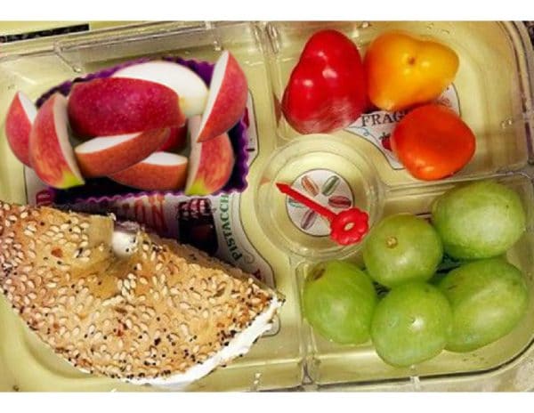 Lunch – Fruit and Cheese Bento Box
