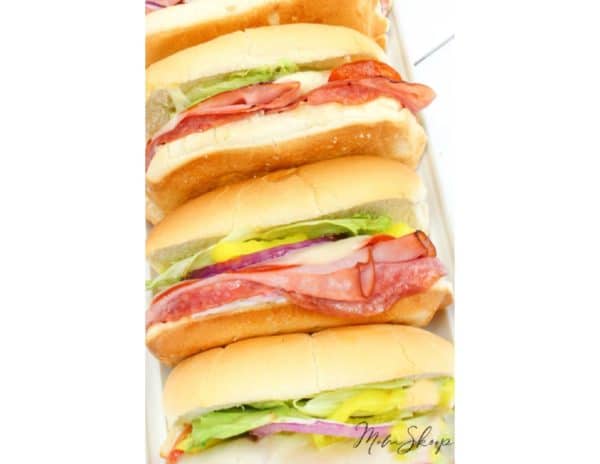 Italian Deli Sub sandwich
