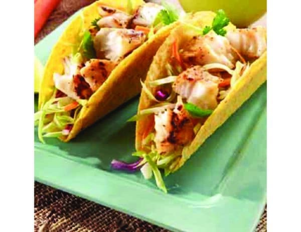 Lunch – Crunchy Fish Tacos