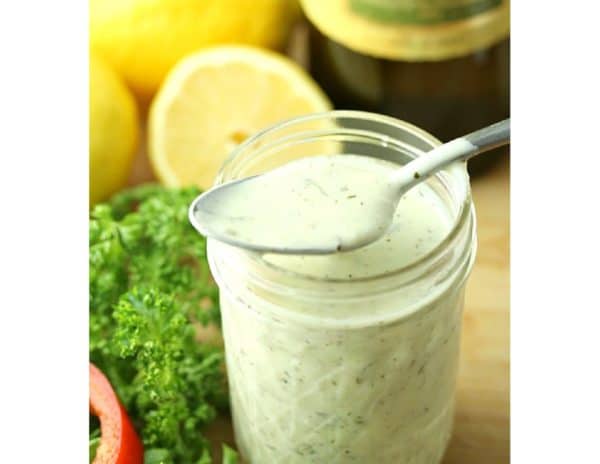 Lunch – Cream Herb Dressing