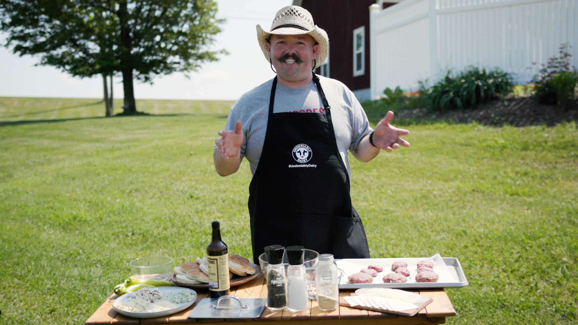 New York Dairy Dad Grills Dinner in Honor of Father’s Day