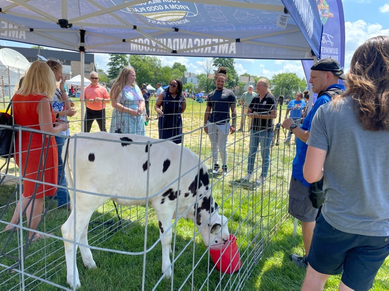 New Jersey Dairy Farmer Kicks Off ‘Summer Meals’ Program in Camden to Provide Milk to Kids