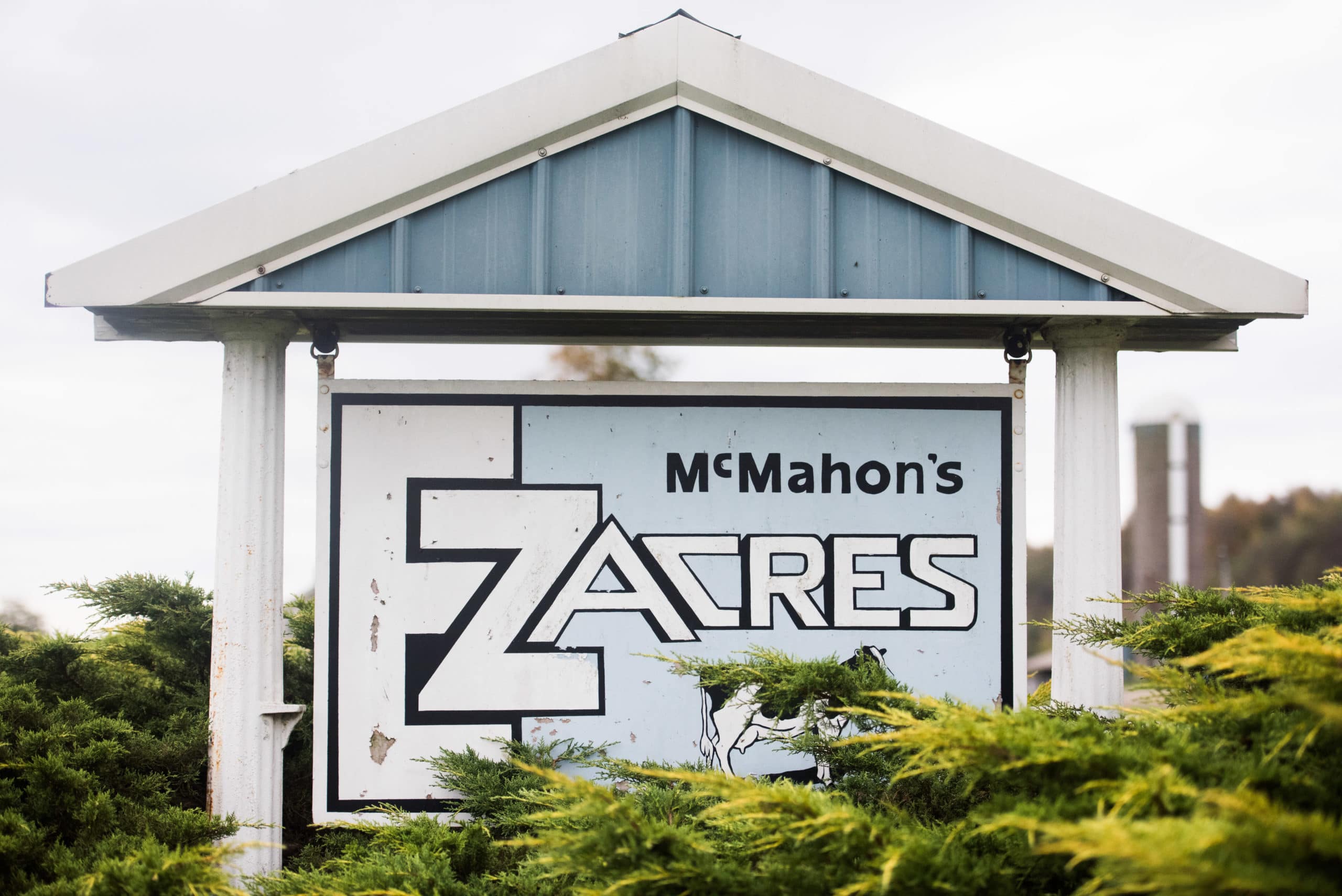 Sign for McMahons EZ Acres