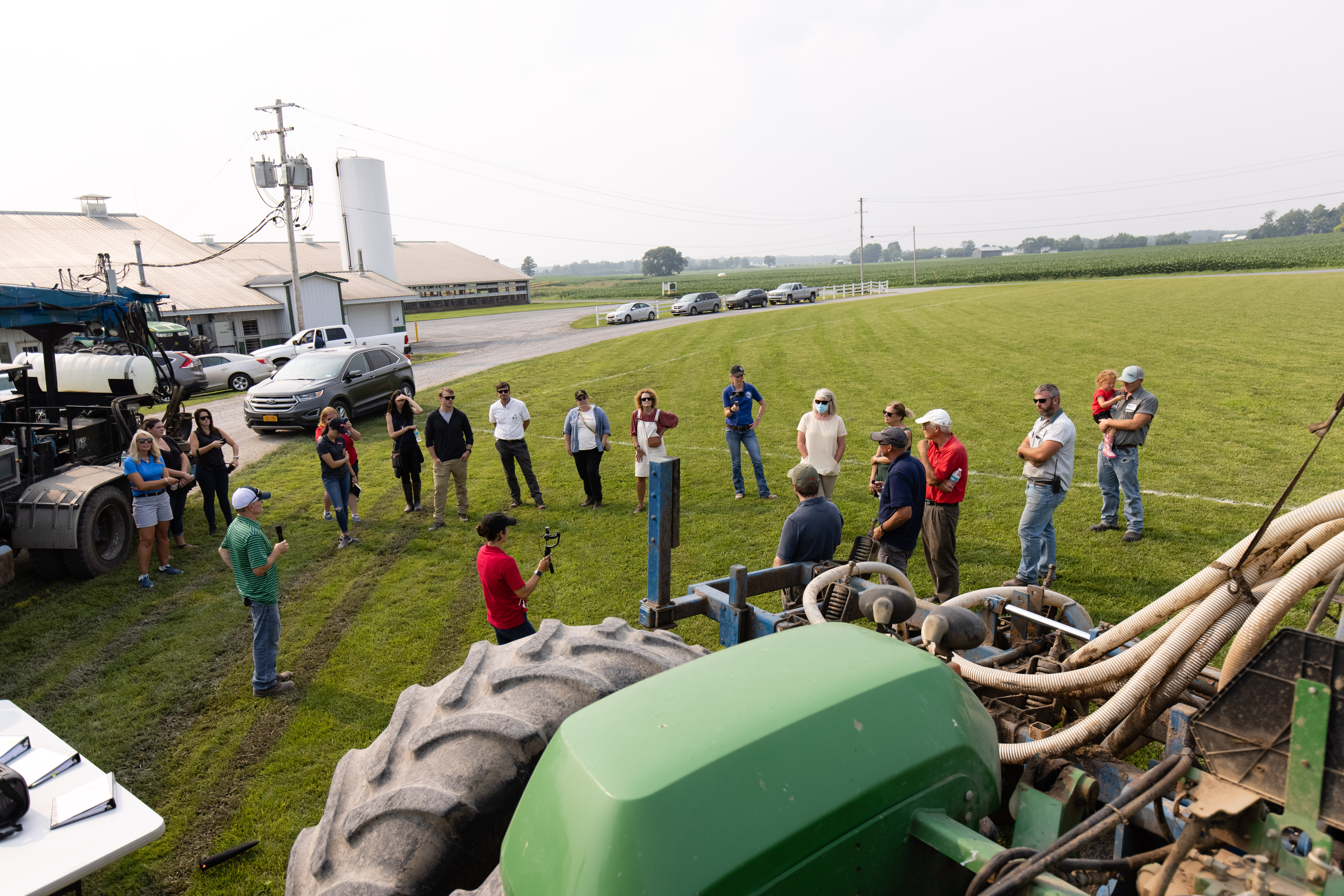 Three New York Dairy Farms Host Tours to Build Trust with Environmental Community