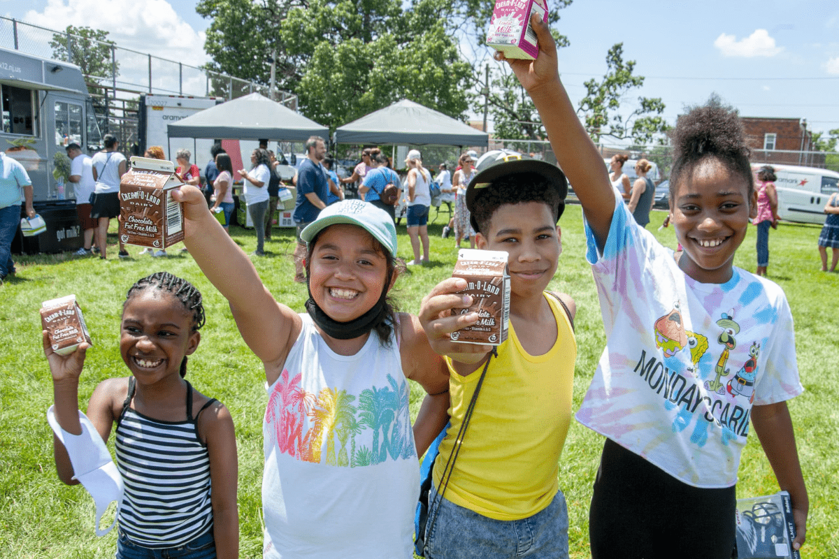 Summer Meals Kick Off in Camden