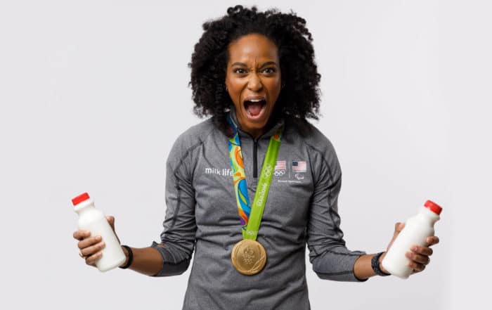 U.S. Olympic Gold Medalist English Gardner