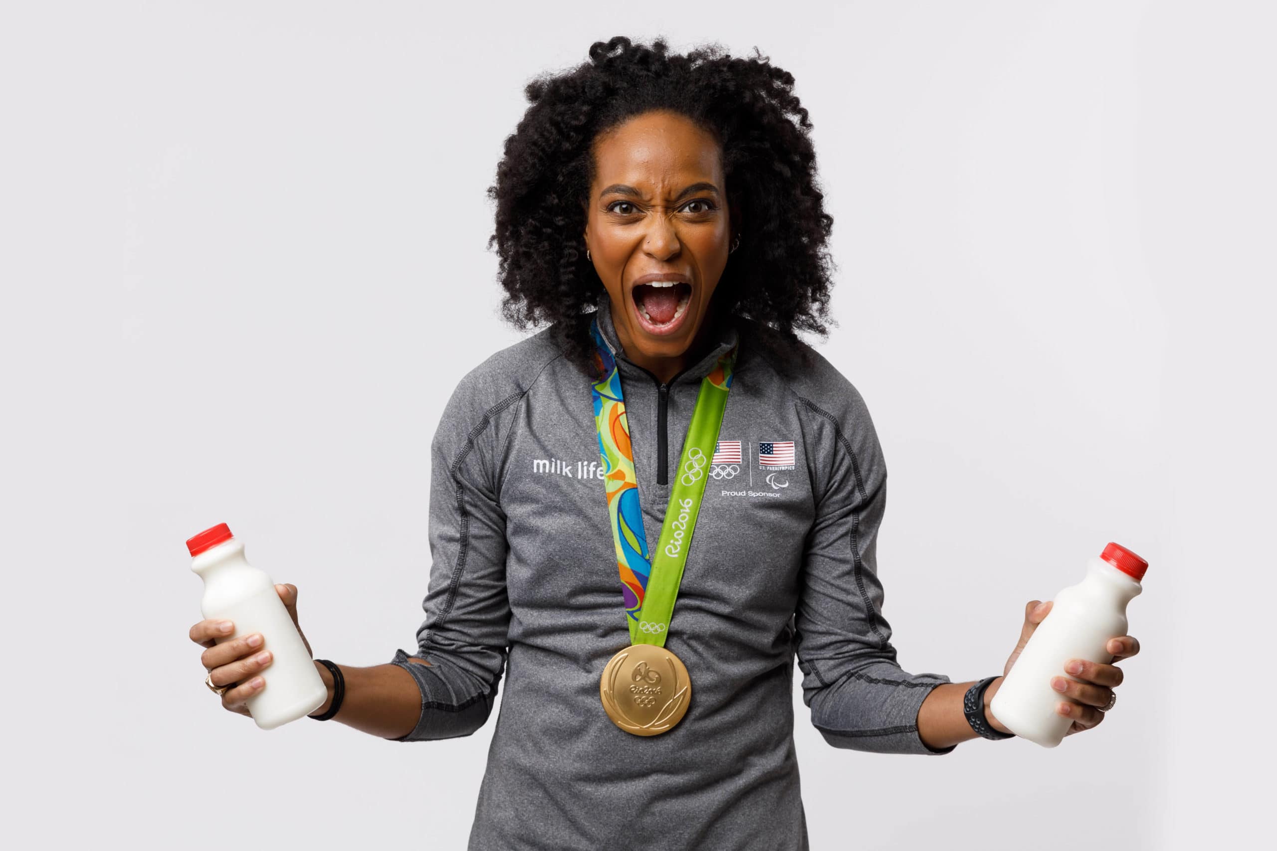 “Obsession” with Milk Pays Off for U.S. Olympic Gold Medalist