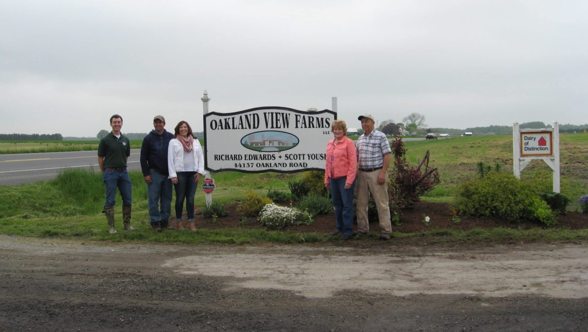 Oakland View Farms Award American Dairy Association NE