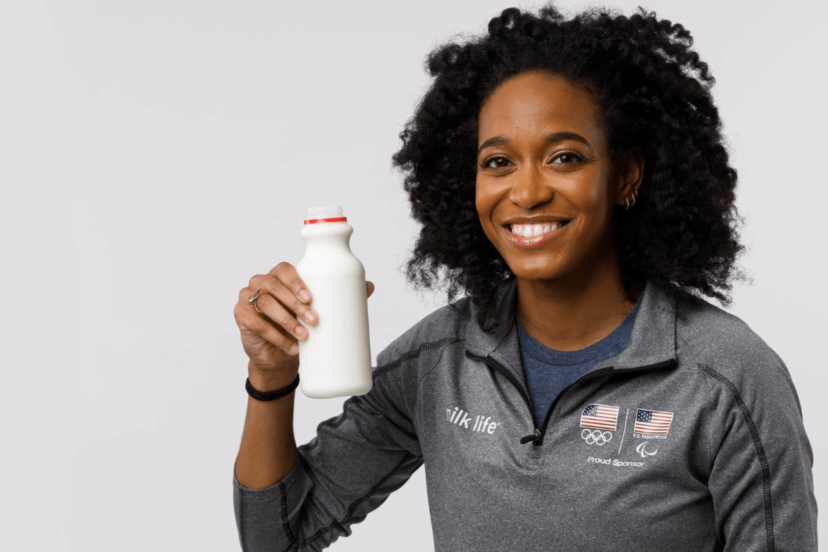 Dairy Princesses Get Personal with U.S. Olympian