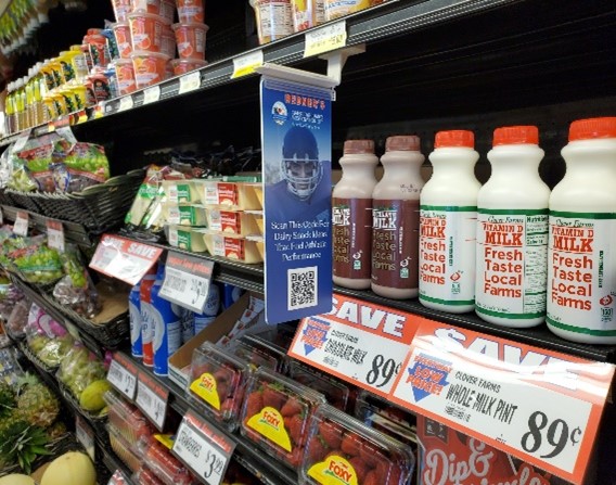 Redner’s Retail Campaign Cross-Merchandises Milk and Dairy Foods to Boost Dairy Sales