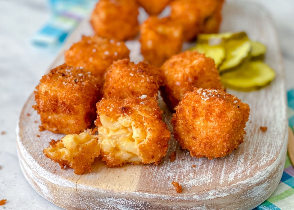 Fried mac and cheese