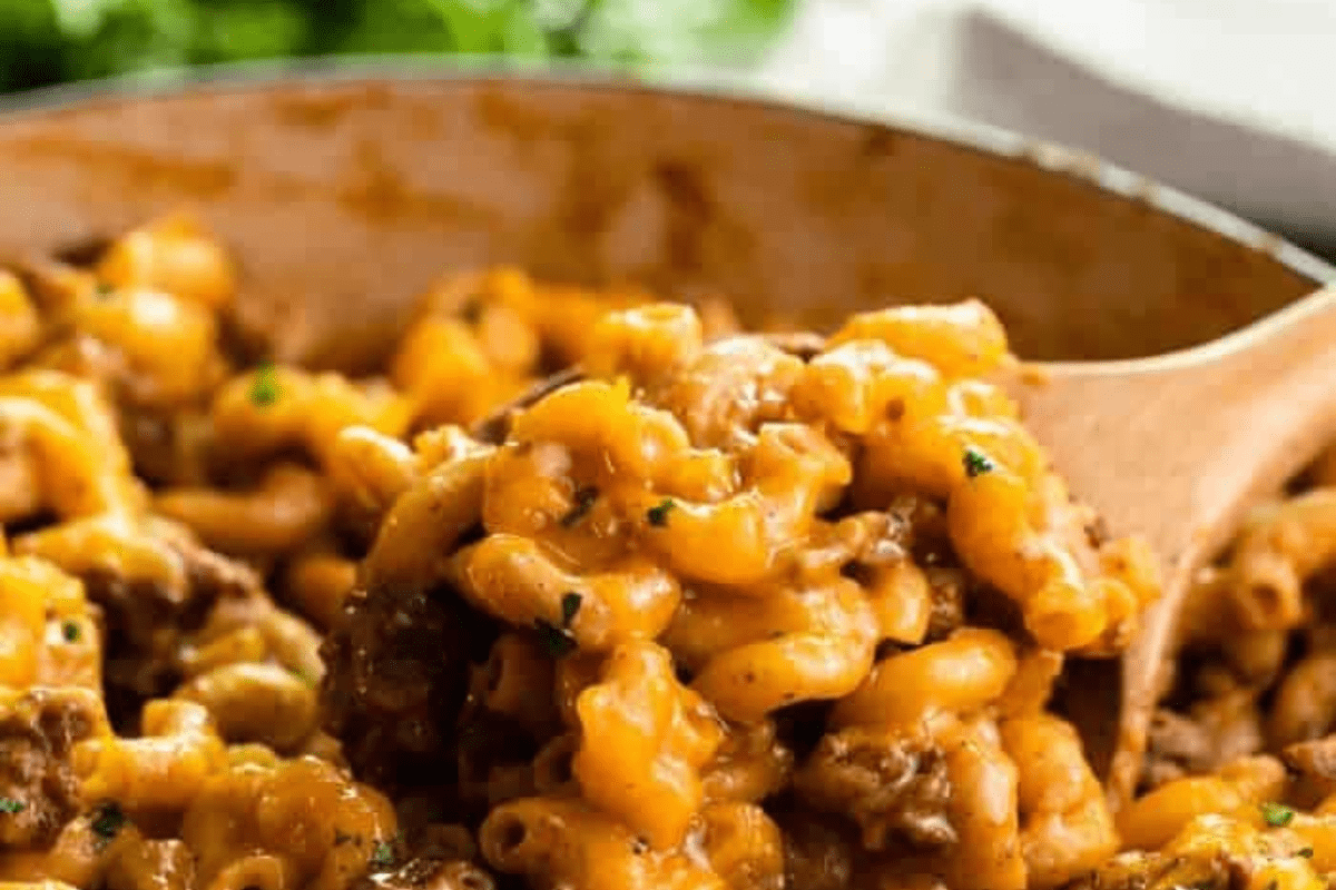 Cheeseburger Macaroni Casserole