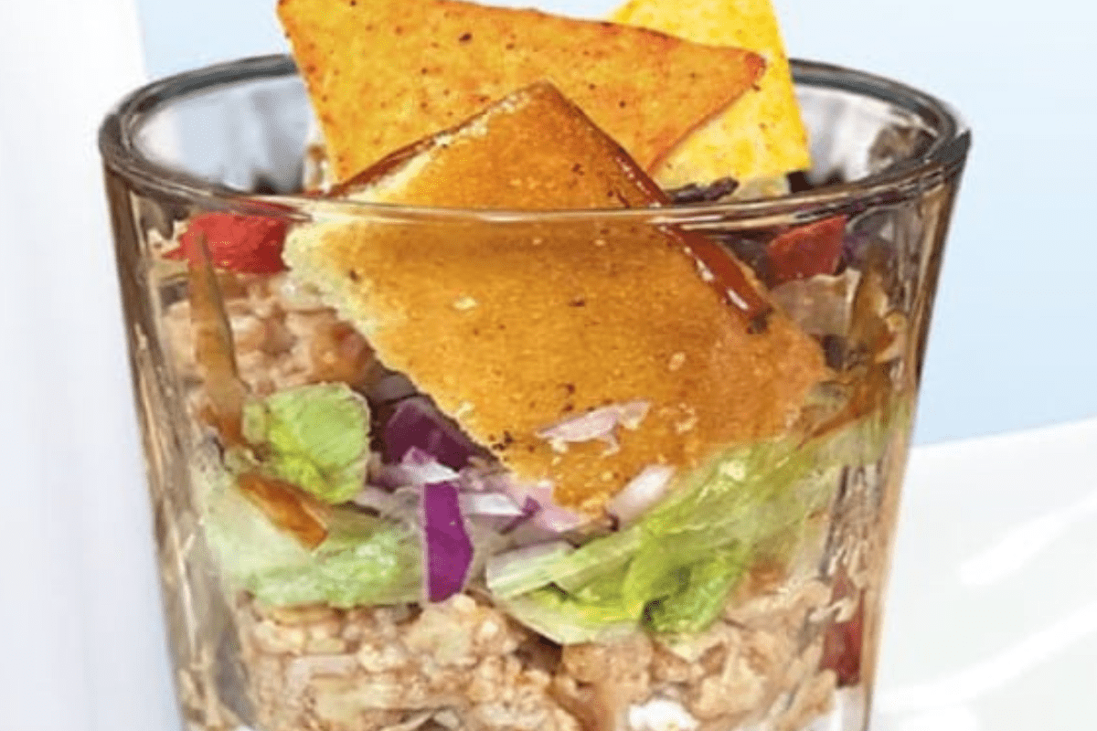 Barbecue Ranch Chicken Parfait