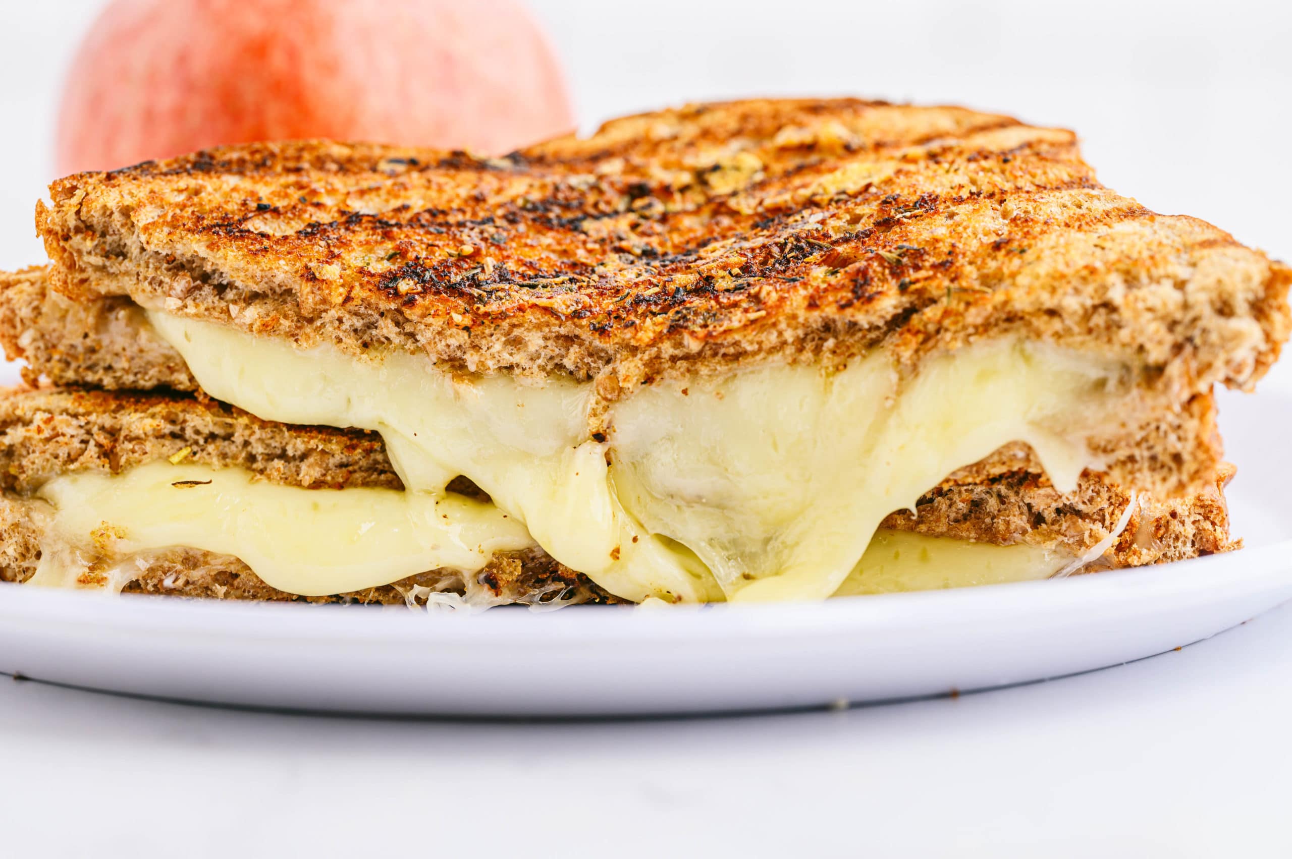 grilled cheese panini with herbs