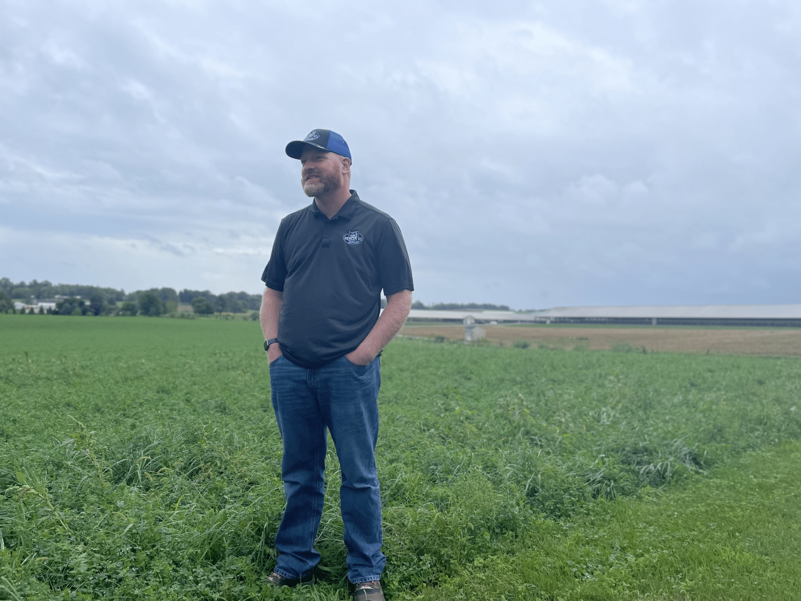 farmer in a field