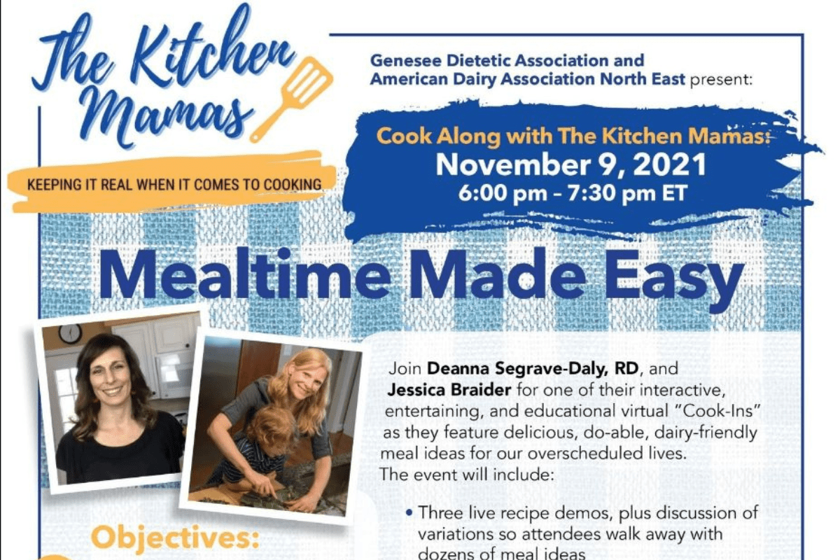 Webinar: The Kitchen Mamas with Genesee Dietetic Association