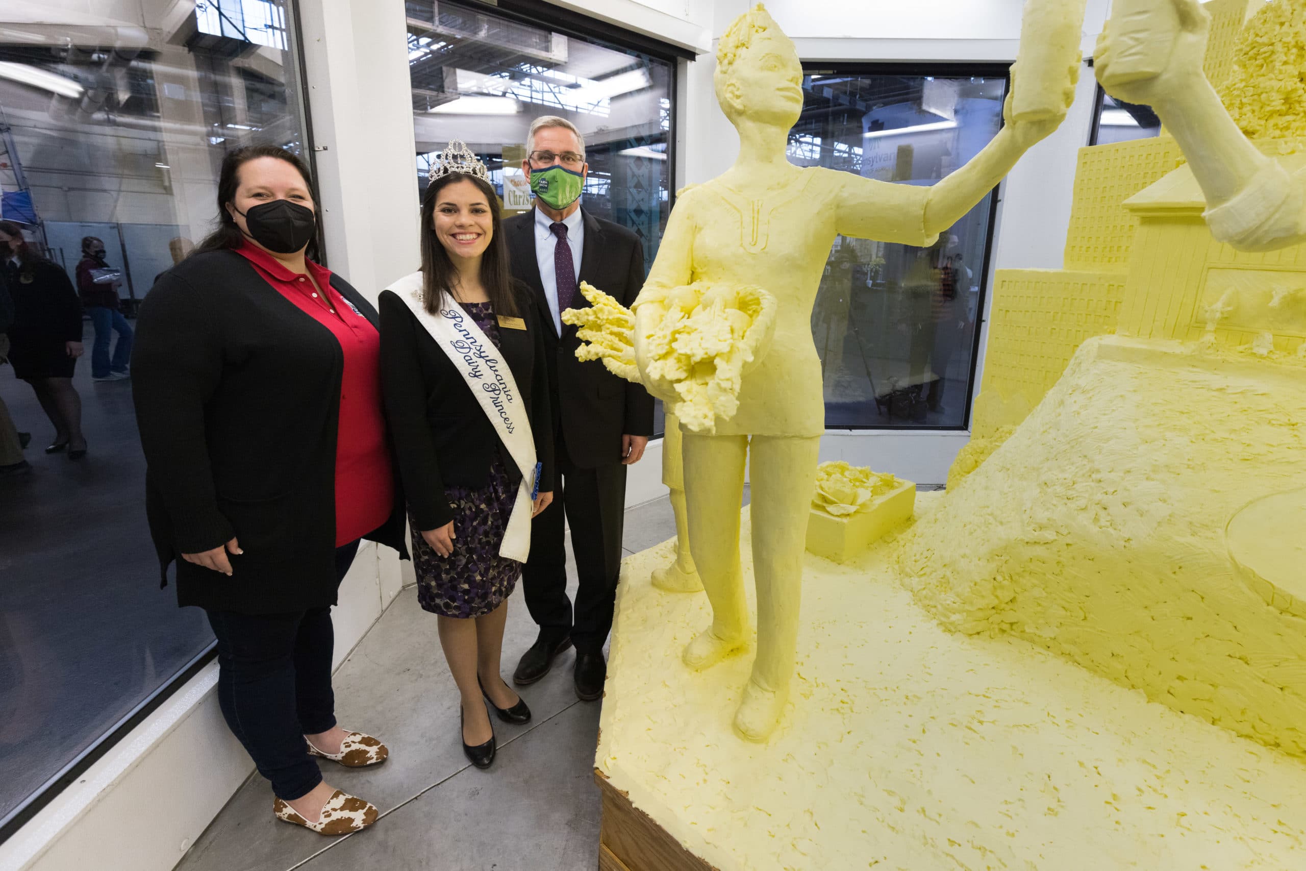 ‘Harvesting More, Together’ – Butter Sculpture Brings Together Rural and Urban Farmers to Promote Agriculture