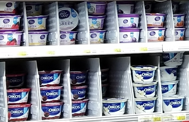 Shop n’ Save Store Installs Yogurt Dividers to Boost Sales in the Dairy Aisle