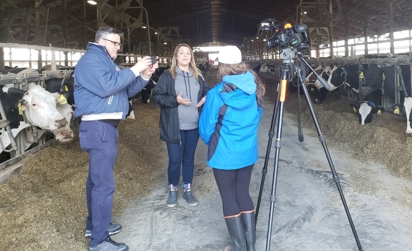 Dairy Farmer Promotes April 28 Virtual Farm Tours in Upcoming Media Interviews