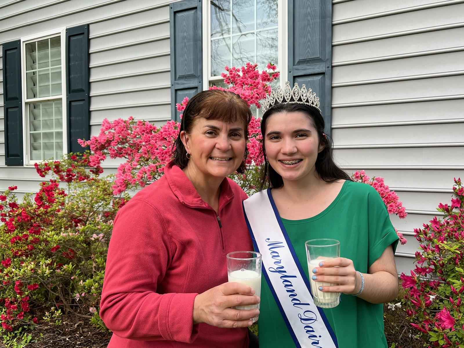 Maryland Dairy Princess Promotes Retail Campaign to Secure Milk for Families in Need