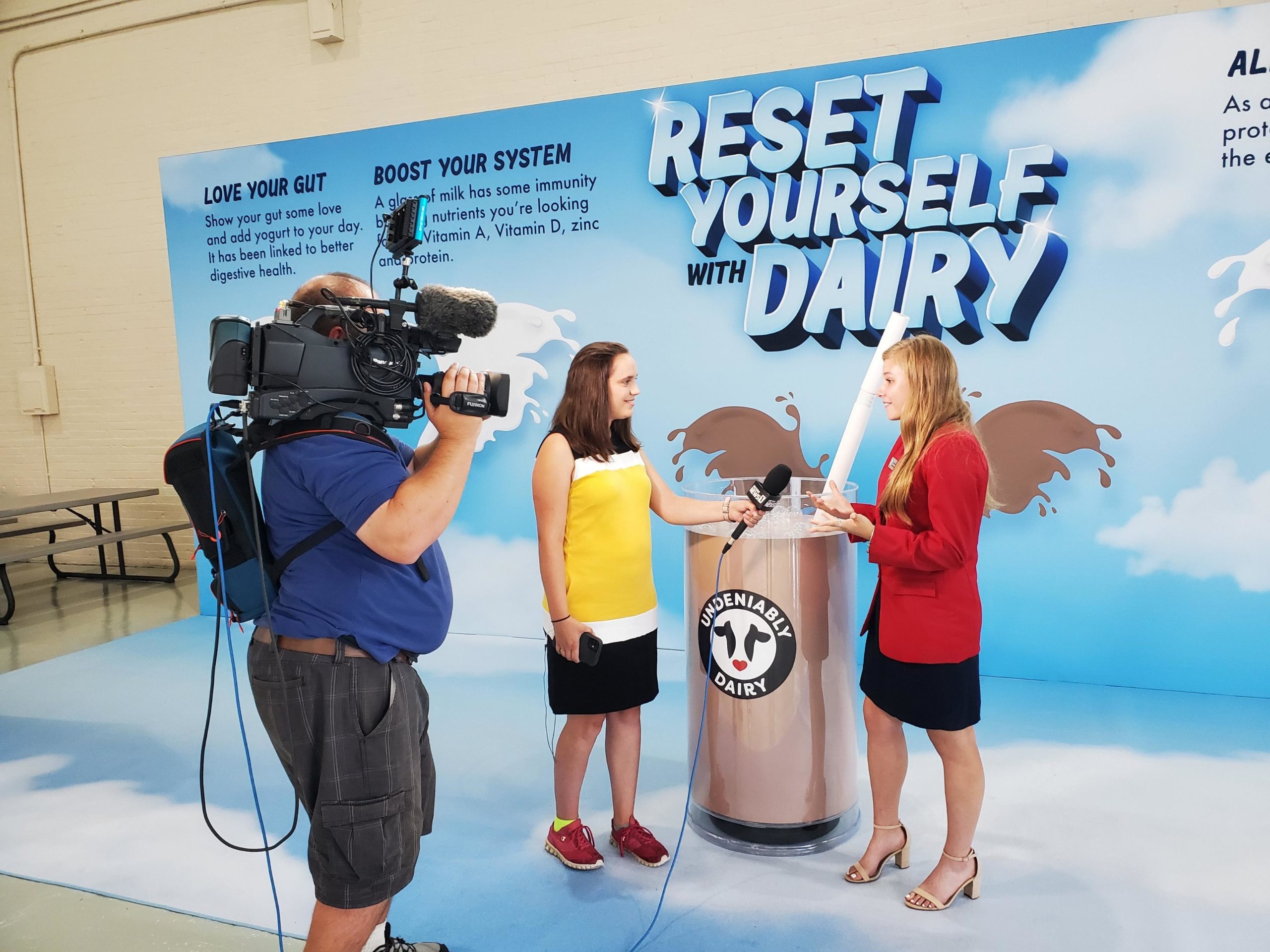 County Dairy Promoters Connect with Thousands of Consumers at New York State Fair