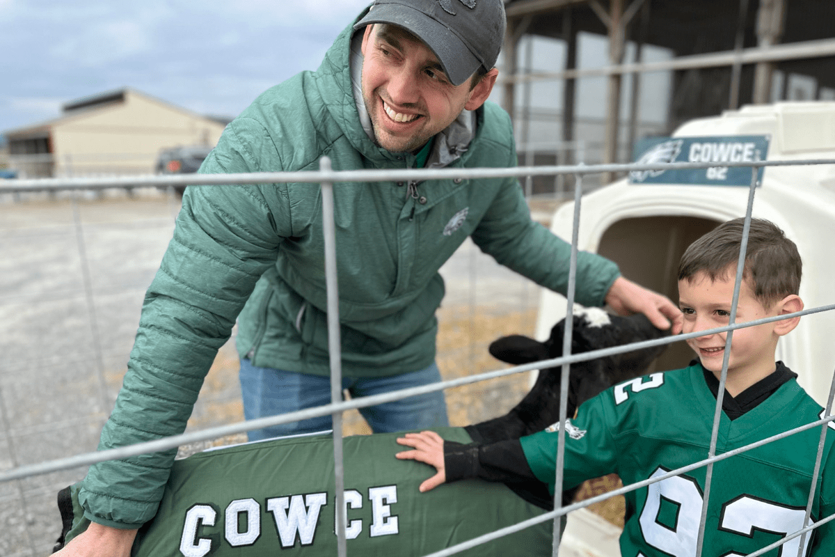 Dairy Farm Family Celebrates Big Game With Media Attention