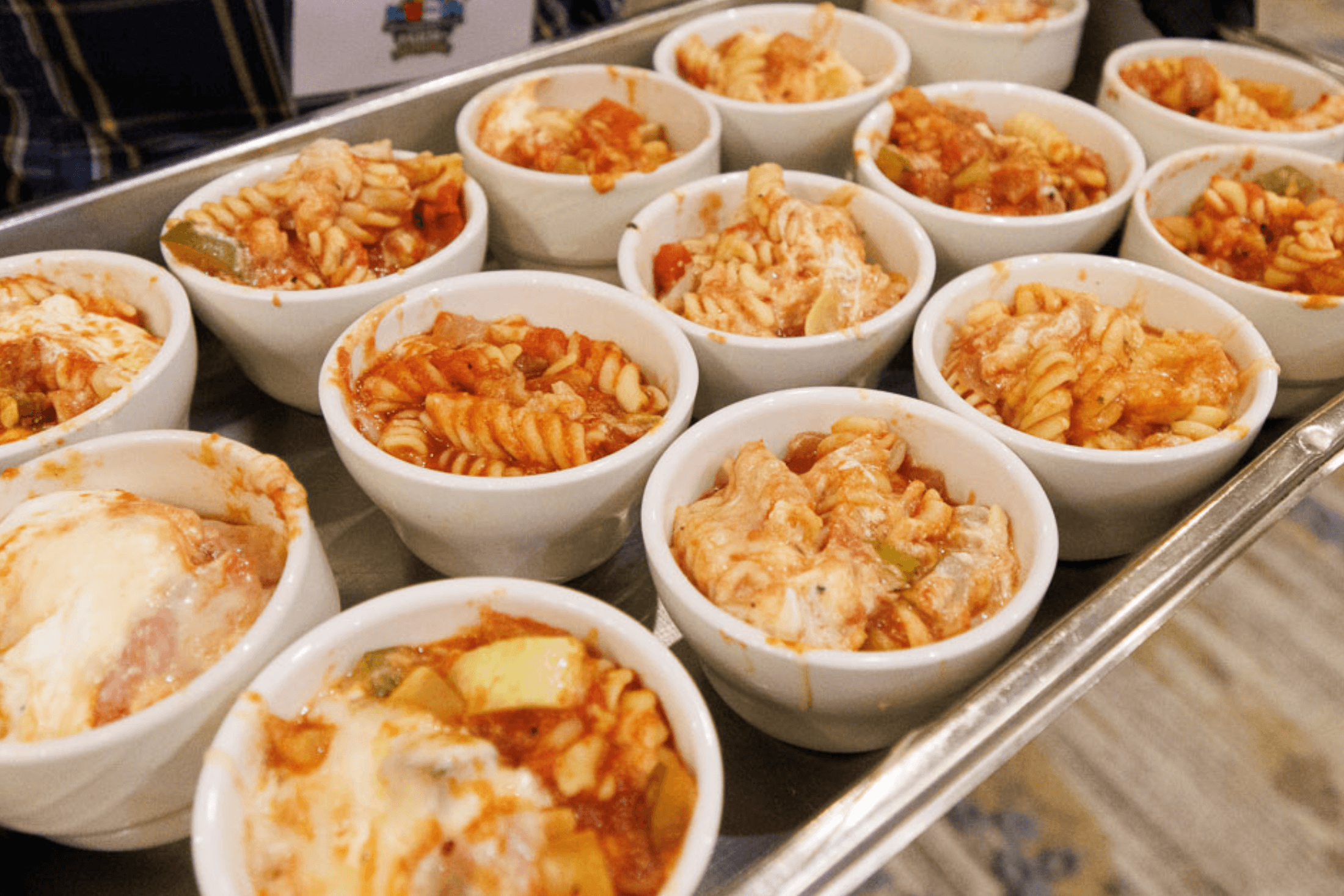 Lunch – Cheesy Baked Pasta with Veggies