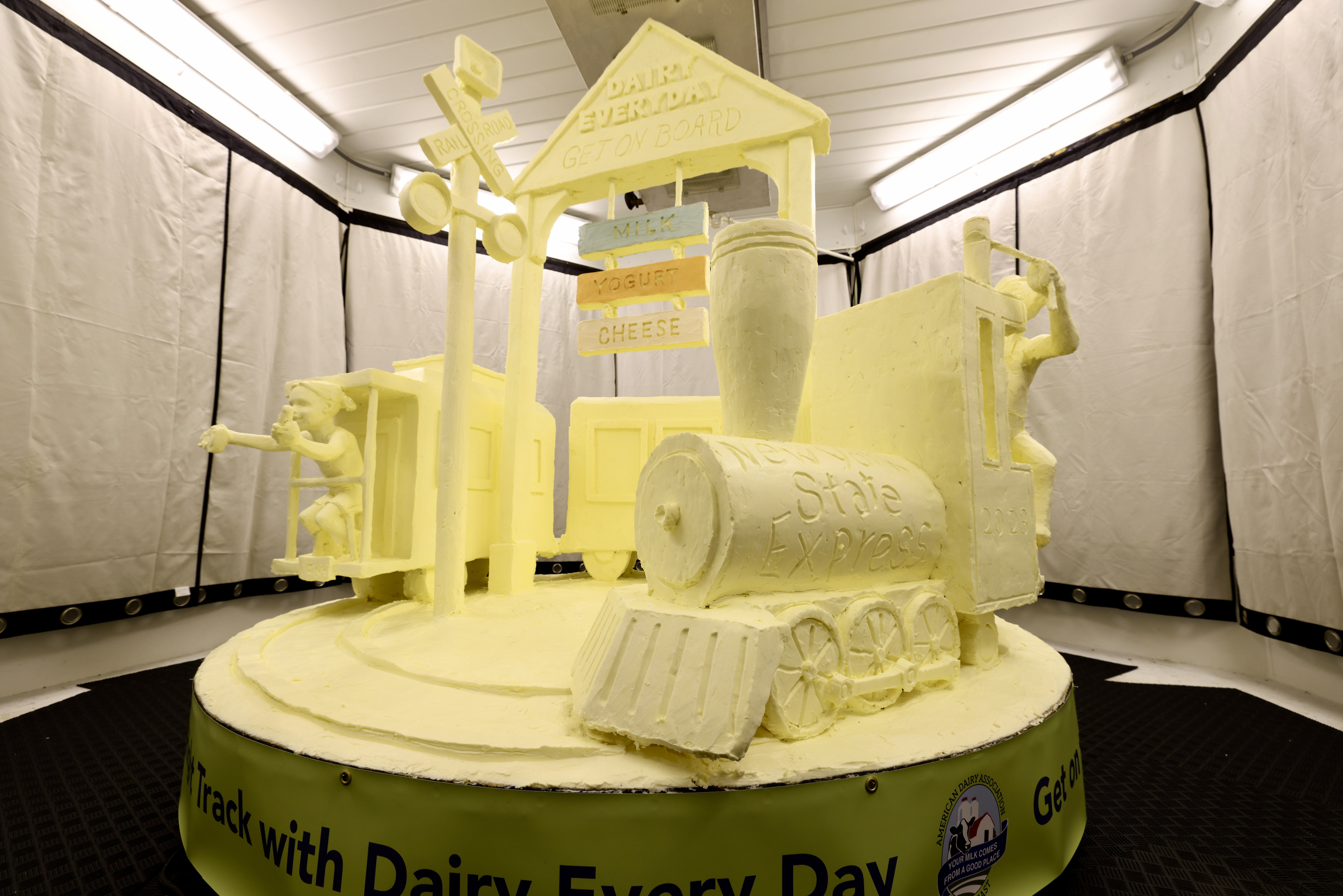 What Happens to the Butter Sculpture After the New York State Fair?
