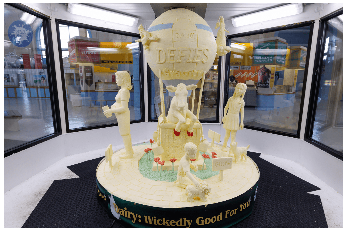 2025 NYSF Butter Sculpture