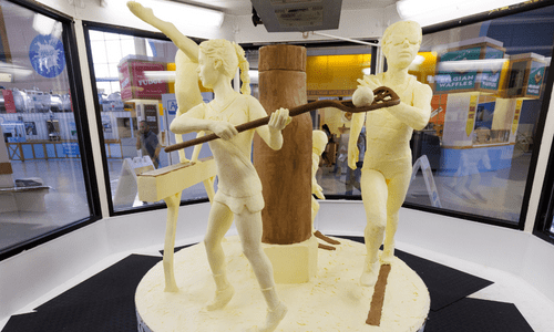 What Happens to the Butter Sculpture After the New York State Fair