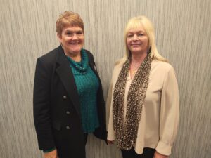 Lolly Lesher and Audrey Donahoe