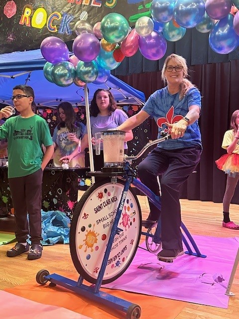 Saint Clair School District Blender Bike Celebration – 1