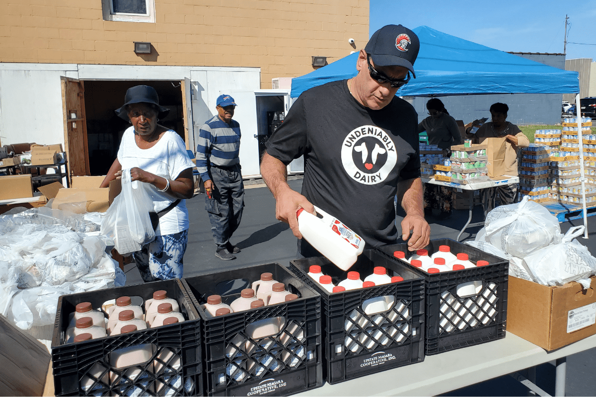 Serving Up Dairy and Hope: Supporting Families at the Taste of Faith Food Pantry