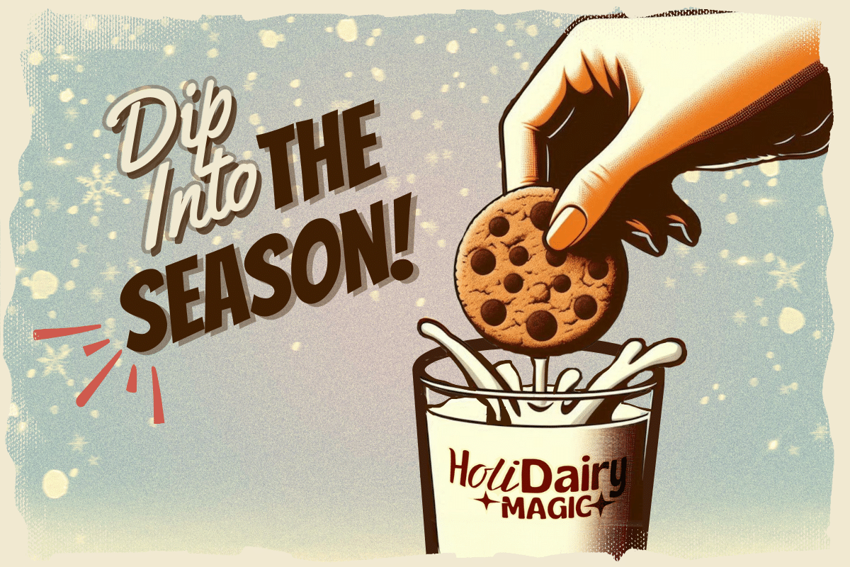 Holi Dairy Magic – Dip Into the Season Graphic