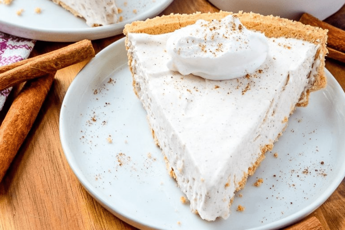 Christmas Blog – No-Bake Eggnog Pie