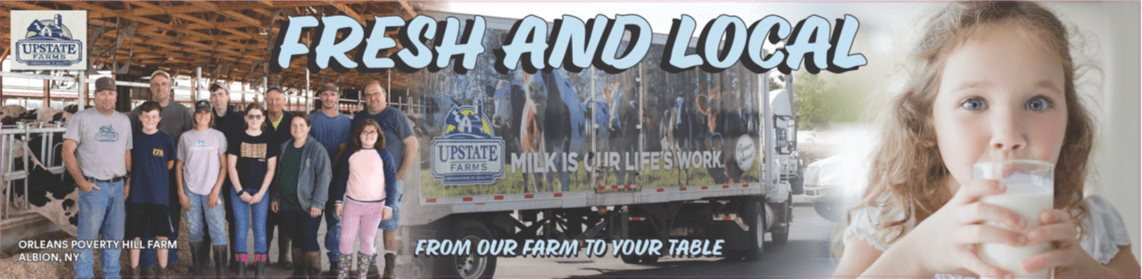 Dairy Case Header Signage Example