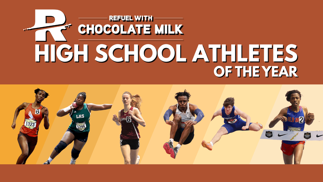Six Track & Field Students Voted “Refuel With Chocolate Milk” Athletes of the Year