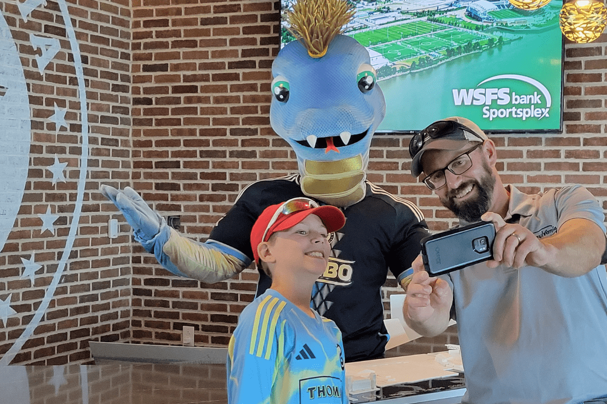 Berks County Dairy Farmer Spotlights New Chocolate Milk Refuel Zone at Philadelphia Union Sportsplex