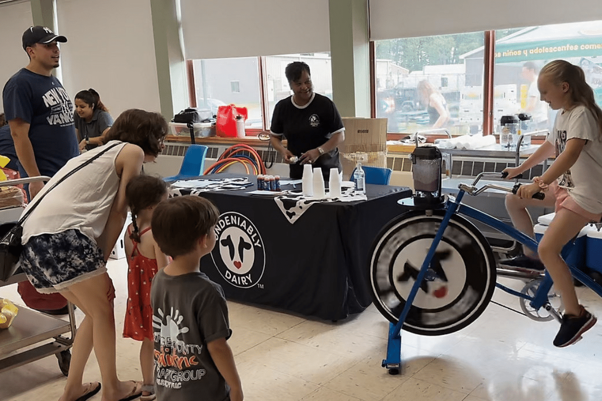Pine Bush Central School District and American Dairy Association North East Team Up to Kick Off Free Summer Meals Program