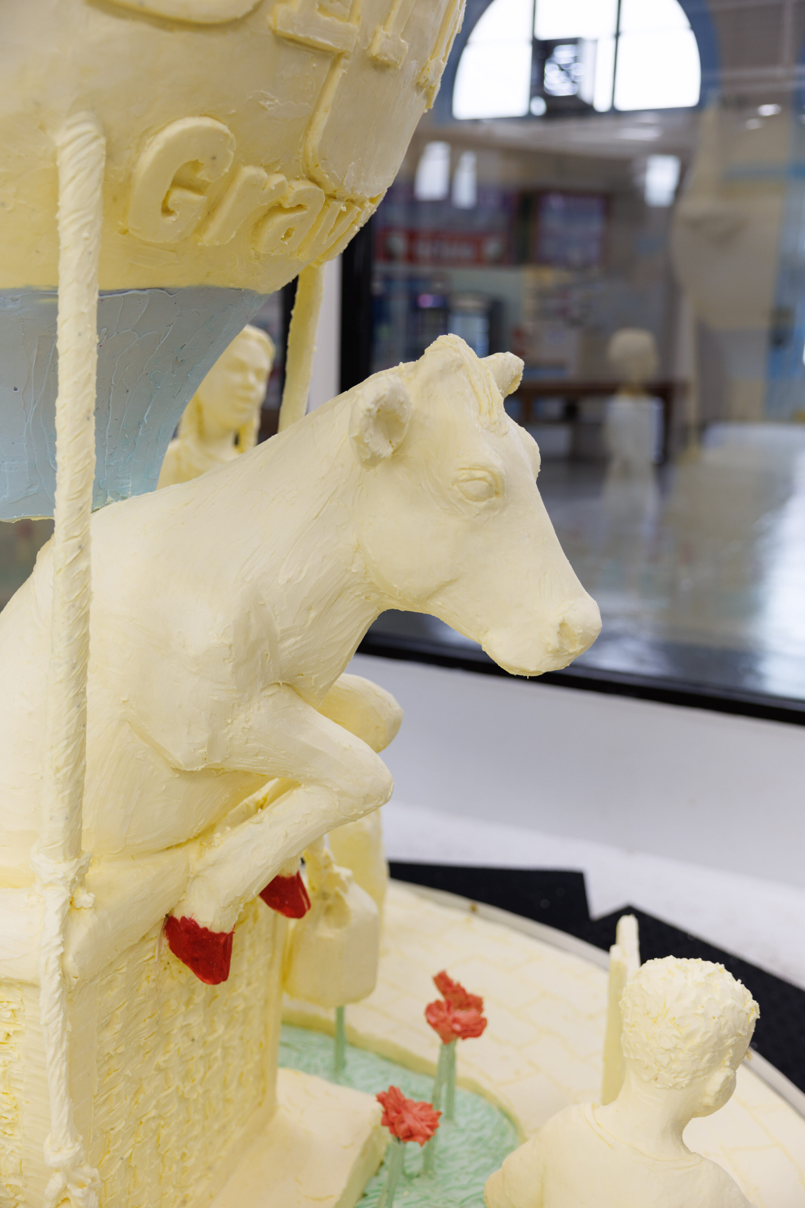 2025 New York State Fair Butter Sculputre – post reveal photos – 4