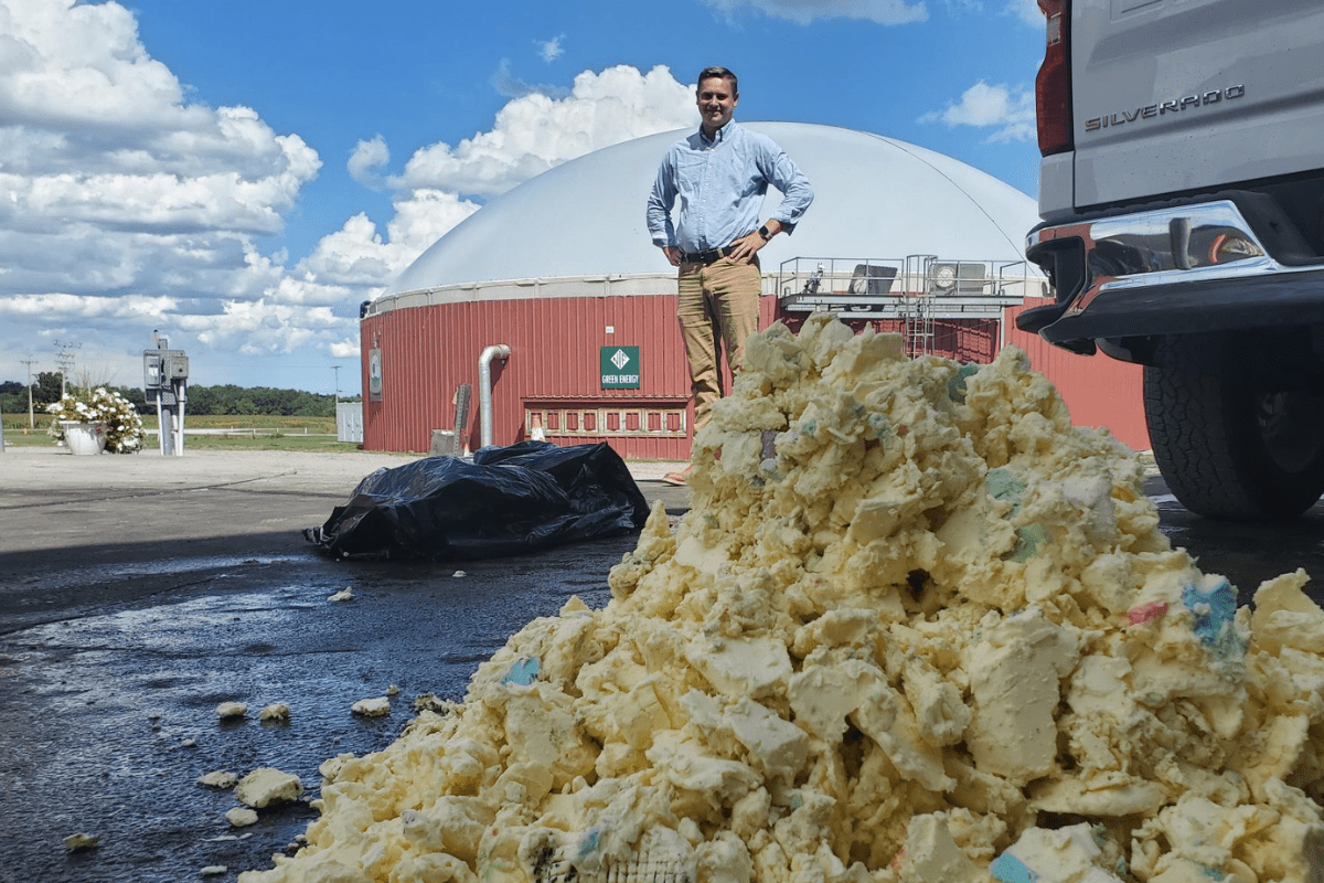 Off to be Recycled: Western New York Dairy Farm Celebrates 10 Years of Converting New York State Fair Butter Sculpture Into Energy