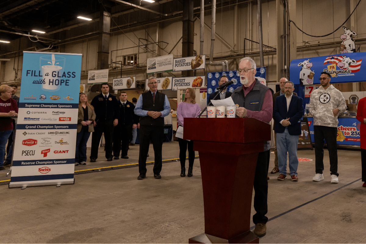2026 Fill a Glass with Hope® Campaign Launches at Pennsylvania Farm Show